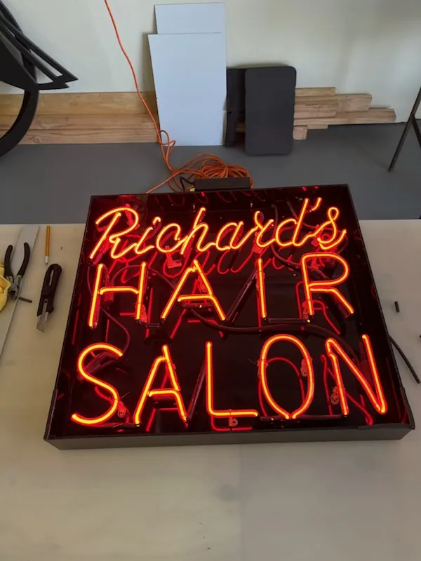 Neon sign made by United American Signs